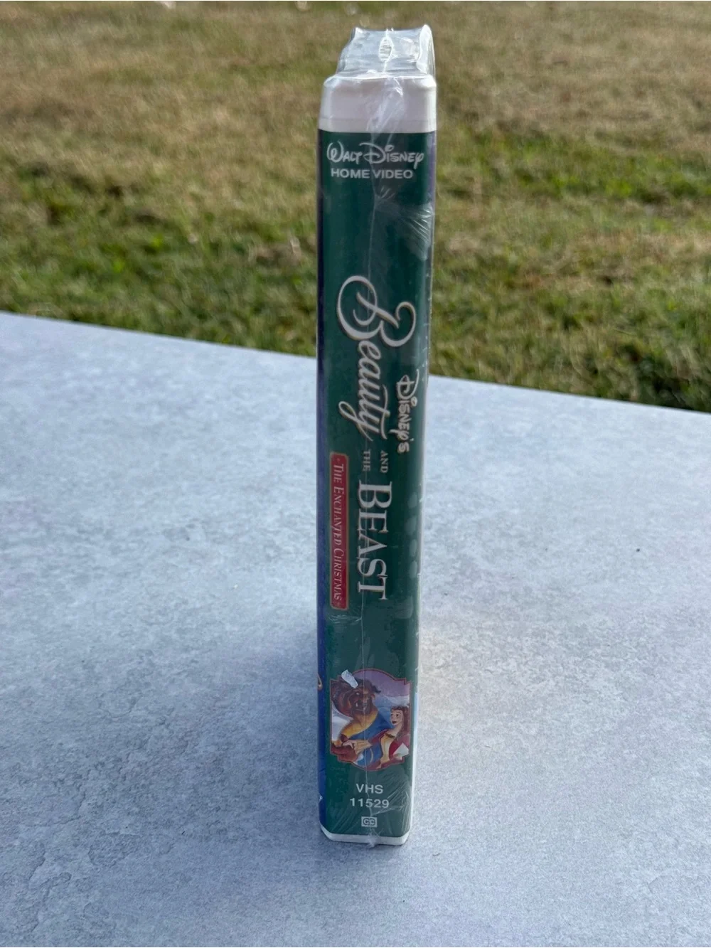 Disney Beauty & Beast Enchanted Christmas VHS 1997 Sealed Vintage 90s